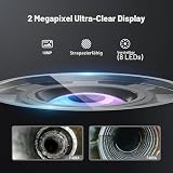 Ralcam Endoskopkamera mit Licht Camera - Inspektionskamera 8.5mm HD1080P Industrial Endoscope mit...