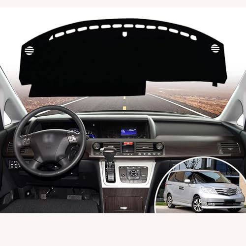 Couverture de tableau de bord Honda Elysion MK1 2012-2015 housse protection voiture