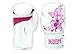 Boom - Guantes de boxeo para mujer (de gel), color blanco y rosa Talla:340 g