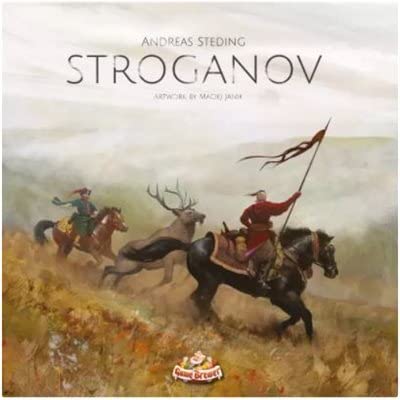 Stroganov - A Board Game by Game Brewer for 1-4 Players - Family Game Night for Kids and Adults Ages 12+ - 90 Minutes of Gameplay - English Version