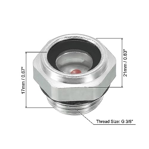PATIKIL Air Compressor Oil Sight Glass - Image 2