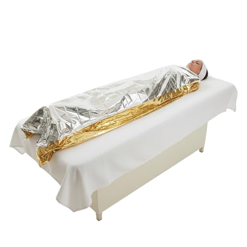 APPEARUS Disposable Spa Body Wrap Foil Blanket, 63