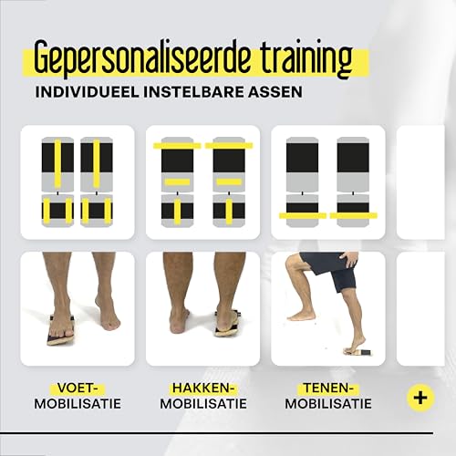 BlackBoard Voettrainer incl. workshop en trainingscentrum, effectieve voetversterking en stabiliteit, balans- en evenwichtstrainer voor coördinatie - Afbeelding 5