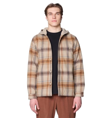 Mountain Hardwear Men's Standard Plusher Microchill Lined Shacket, Badlands Wyoming Plaid