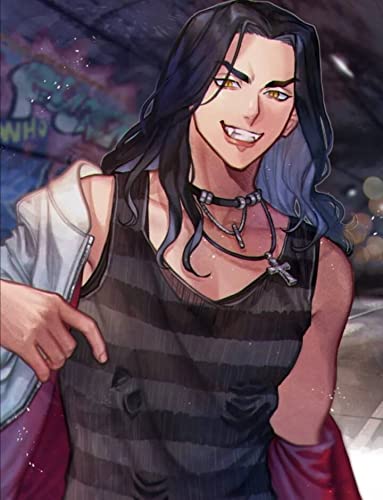 K Anime Tokyo Mitani Cosplay Necklace - Black Layered Leather Chain Creative Decor Comic Choker For Men Boys Acessories, Jewelry Gifts For Manga Fans #TOP5