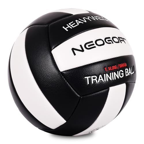 1.1LBS Weighted Heavy Volleyball For Setters Serve Trainer Setter Weighted Volleyball Training Equipment Size 5 Soft PU Leather, Durable for in&Outdoor Training, Perfect for Setting, Rebounders - Image 3
