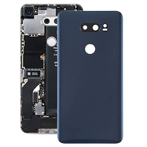 Couvercle de batterie bleu pour réparer l'appareil photo du LG V30