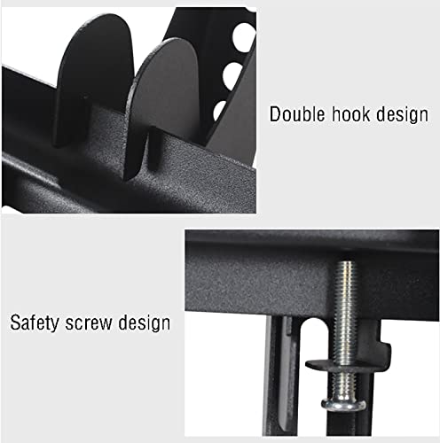 Soporte Universal para TV de Mesa, para la mayoría de televisores de Pantalla Plana LCD de 32 a 65 Pulgadas, VESA de hasta 600 por 400 mm, soporta hasta 37,5 kg/82 lbs