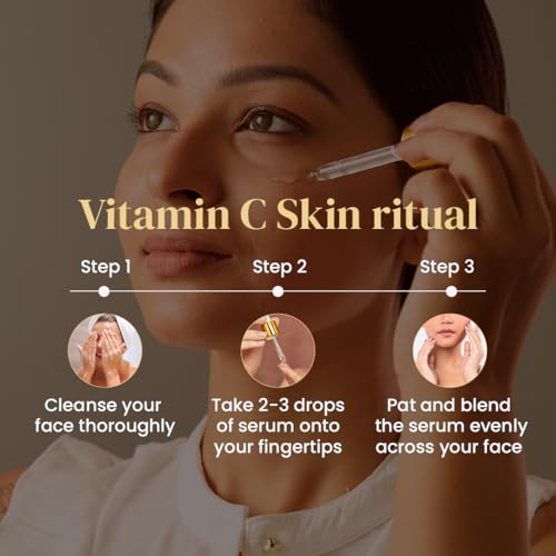 Image of 10% Vitamin C Face Serum with 3-O Ethyl ascorbic acid | Anti ageing & Skin Brightening properties | Suitable for all skin types | 30ml