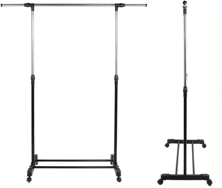 Adjustable Clothes Hanger Coat Rack Floor Storage Wardrobe Clothing Drying Racks