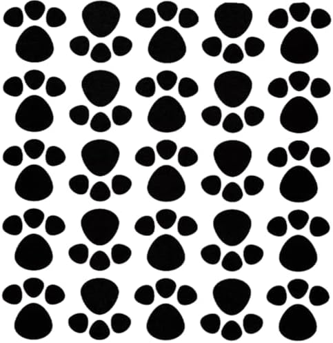 24 Adesivos Patinha/Pegada Coelho Da Páscoa Lindos Adesivos Decor...