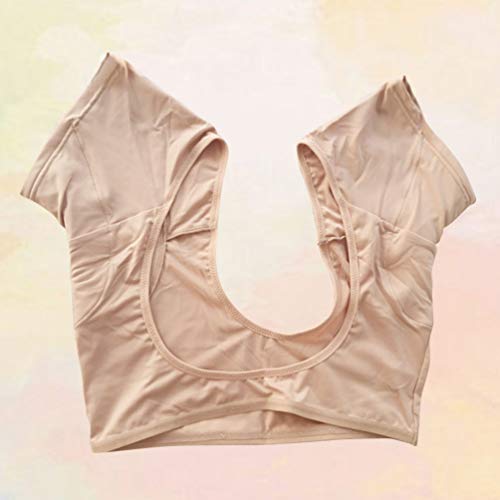 HEALLILY 1stk Schweiss Achsel Weste Xxl Schweißpads Achseln Achselschild Unterwäsche Atmungsaktiver Schweißschutz Unterarm-schweißschutz Für Damen Achsel-bh-pads Yoga Fitness Gestalter