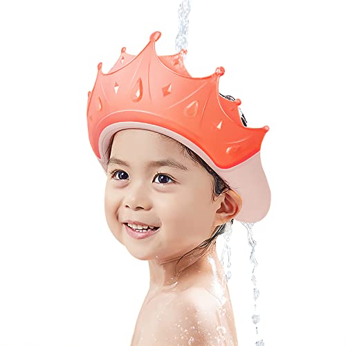 Image of Shower Cap for Kids, Baby Bath Shower Head, Kids Hair Washing Shield, Toddler Shower Visor, Stop Water Going in Your Little Ones FaceS