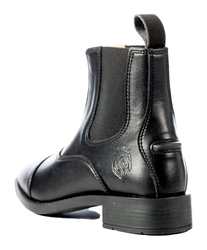 Equinavia Tilda Kids Zip-Up Starter Paddock Boots | Equestrian Horse Riding Shoes for Girls, Boys3