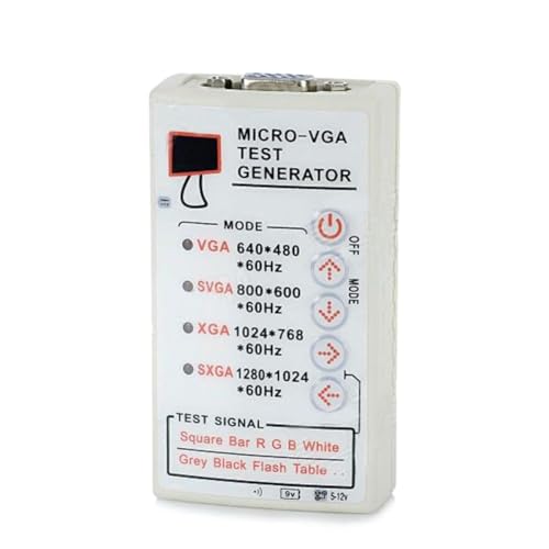 Lychae SVGA XGA VGA �W�F�l���[�^�[ �V�O�i���\�[�X TV LCD �X�N���[�� CRT �v���W�F�N�^�[ �J���[�f�B�X�v���C ���j�^�[ �e�X�^�[ �c�[�� �����e�i���X �f�B�e�N�^�[