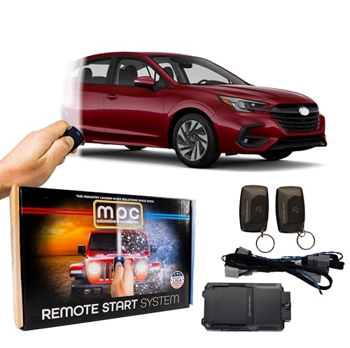 Accessory Remote Engine Start Diagnostic Information - 2017-2022 Subaru 4 MPC Remote Start Kit Compatible with Subaru Legacy 2020-2025 || 2X 1-Button Long Range Remotes || Plug and Play || No Wire Splicing || USA Tech Support