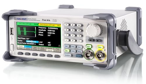 SIGLENT SDG2042X 2ch 40MHz CӔg` t@NVWFl[^ M 16rbg gJE^ 200Mhz  8M pX ŏ3.2 ns TrueArbeNmW[ Wb^ 4.3C`^b`XN[