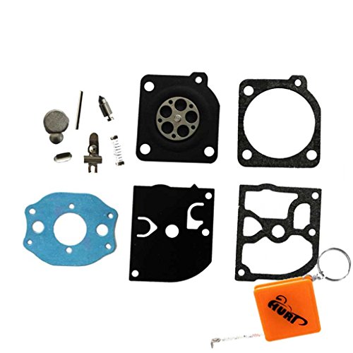 HURI Carburateur Carb Reparation Membrane Kit pour Husqvarna 36 136 137 141 142 Tronçonneuse Zama RB-105