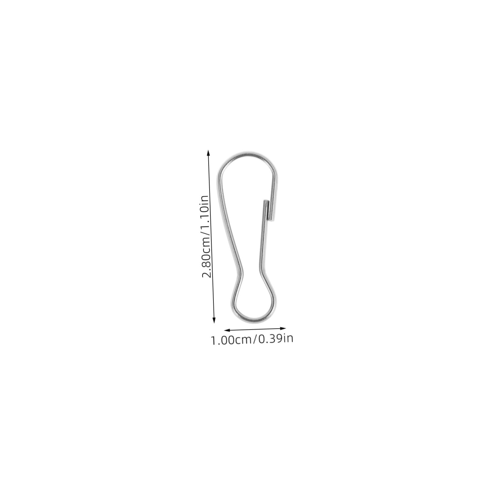 KICHOUSE Versatile Use Snap Hook Keyring Fashionable Buckle Design for Home Office Car Keychains Lanyard Hooks