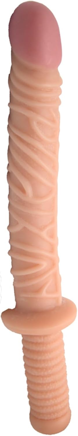 16.53" Dildo Toy for Women Big Thick Dildo with Handle Prostate Massager for Men, Double Sided Dildo Adult Sex Toy for Couples Male Masturburbator Toy Dildo Double Ended Long