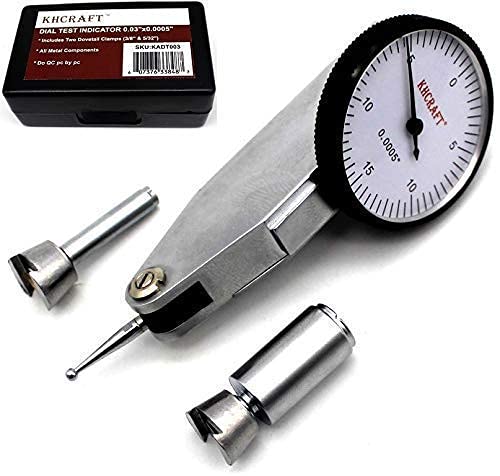 Khcraft Professional Dial Indicator Magnetic Base Test Indicator #TOP5