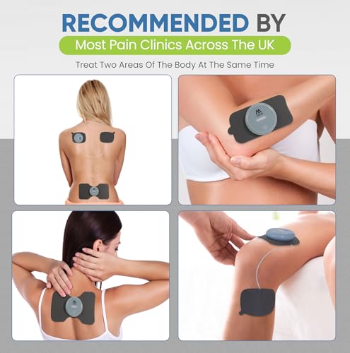 Med-Fit Dual Channel Combo 3, The 3 in 1 Wireless TENS, EMS and Massage Therapy.Professional Strength,18 clinically Approved pre-Set Programs for Back, Shoulder, Sciatica, Endometriosis, Period Pain - Image 6