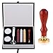 Produktbild Hogwarts Magic School Siegelwachs, Siegelstempel-Set für Briefe, Geschenke, 1 Holzgriff-Siegel + 3 Retro-Wachs + 1 Löffel + 2 weißes Wachs Schwarz