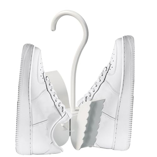 Soporte de secado para zapatos, gancho para zapatos, soporte para secar zapatos, alféizar para ventana de balcón, soporte para zapatos colgante, gancho para el hogar, estante giratorio para zapatillas