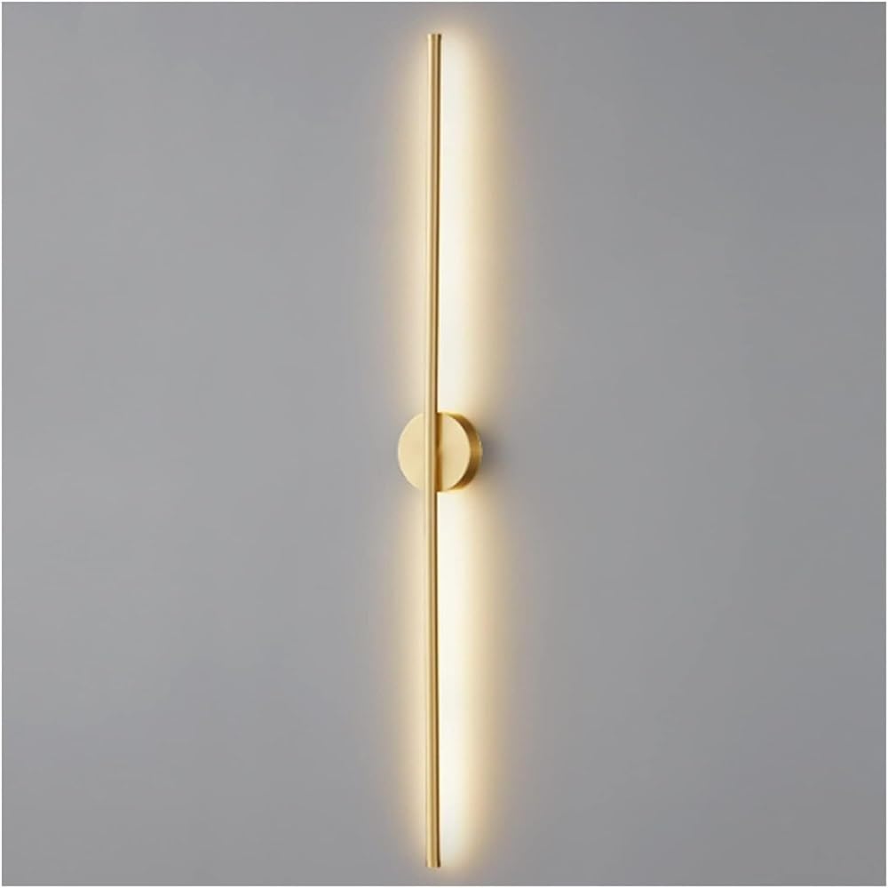 Nowoczesna lampa ścienna LED - 60 cm pionowa i pozioma minimalistyczna oprawa oświetleniowa do salonu, sypialni, łazienki, korytarza hotelowego i przedpokoju