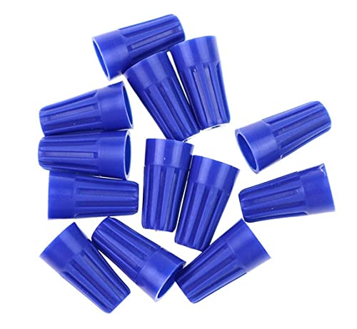 Connecteur écrou électrique bleu INFRI de 50 pièces pour sécuriser vos fils d'interrupteur