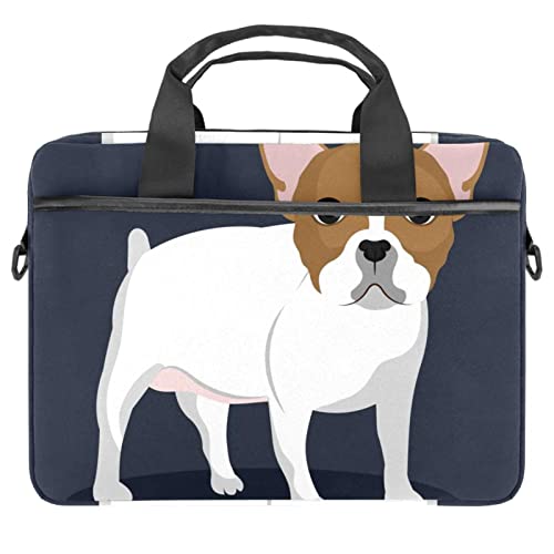 Sacoche ordinateur 13-14.5 pouces Bulldog multicolore pour aller au bureau ou à la fac