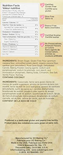 XO Baking Gourmet Carrot Cake Mix - Flavorful Gluten-Free Carrot Cake - Two Layers (20oz)