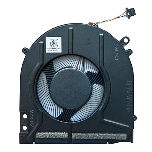 JISHIYUFS New CPU Cooling Fan for Dell HP Pavilion 14-DY 14M-DY 14-DY0013TU 14-DY0014TU 14m-dy0013dx 14-dy0157ng 2-in-1 TPN-W146 Series M45024-001 FN9V NS85C4 1-20g 07 DC5V - Image 2