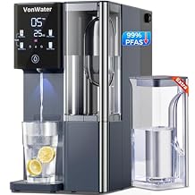 Reverse Osmosis Water Filter System Countertop 7-Stage RO Water Filtration System with 2 Portable Pitchers, NSF/ANSI 372,42,58, Reduce TDS PFAS CT910 Bundle