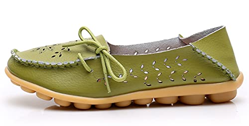 Image of VenusCelia Women's Breathable Comfort Walking Office Flat Loafer