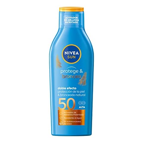NIVEA SUN Protege & Broncea Leche Solar Activadora del Bronceado FP50 Cover