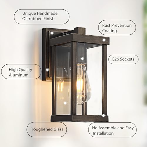 Gold-Brown-Outdoor-Wall-Lights-11H-Classic-Exterior-Lighting-Fixtures-Waterproof-Outside-Wall-Sconce-for-Garage-Porch-Patio-Front-Door-2-Pack Gold Brown Outdoor Wall Lights 11H Classic Exterior Lighting Fixtures Waterproof Outside Wall Sconce for Garage Porch Patio Front Door 2 Pack