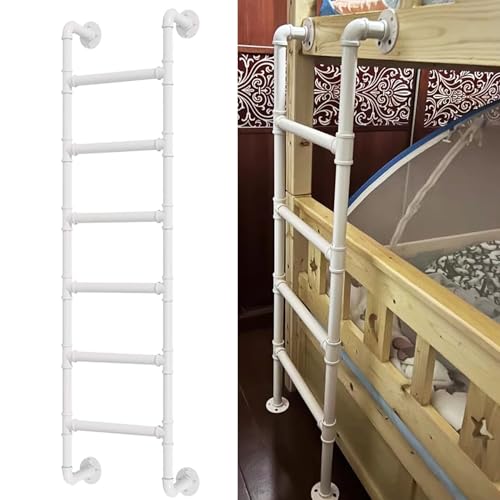 Escalera para litera de alta resistencia con soportes de pared estables 2