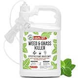 Weed & Grass Killer – Natural Vinegar Weed Killer – for Organic Use – 1 Gallon - Glyphosate Free - OMRI - Shake Well