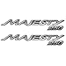 ADESIVI SCRITTA 3D MAJESTY 250 COMPATIBILI CON MAJESTY YAMAHA - 23CM