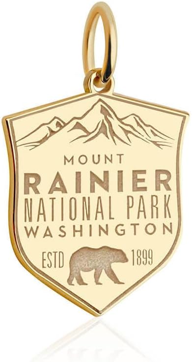 Jet Set Candy National Park Souvenir Travel Charms Gold Vermeil