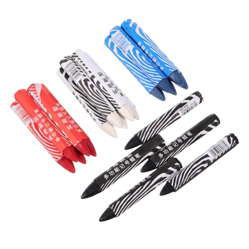 MAGICLULU 5pièces Crayons De Marquage Pour Pneus Stylos Imperméables Pour Réparation Automobile Craie Pour Surfaces Endommagées Sèches Ou Humides Accessoires De Mécanique à Séchage Rapide