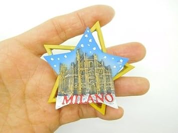 World tourism souvenirs MILANO, Italy milan cathedral creative three-dimensional refrigerator gift