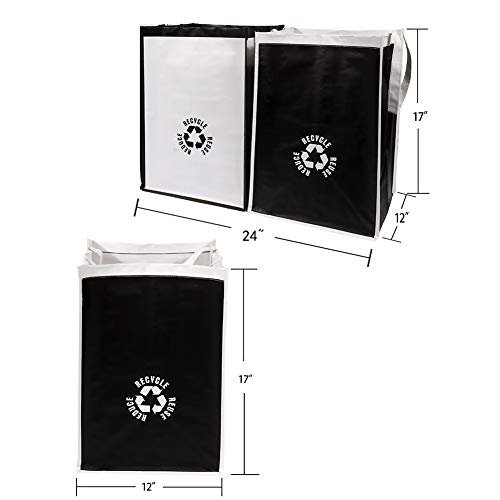 Lily Queen Recycle Waste Bin Bags for Kitchen Home Trash Sorting Bins