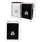 Lily queen Recycle Waste Bag for Kitchen Home Trash Sorting Bins Base Plate Waterproof Baskets Polypropylene 2 Set - Image 2