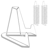 vivinin 28Packs Card Display Stand, Card Stand, Card Stands for Sports Cards, Trading Card Stand, Acrylic Material, 2.1 Inch Tall