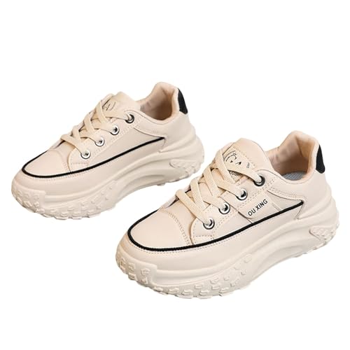 Women's Fashion Lightweight Walking Shoes Casual Dating Wedge Sneakers Comfortable Breathable Running Shoes for Women