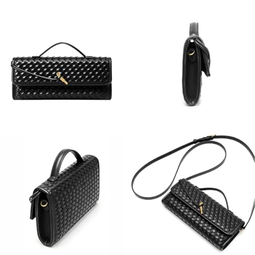 Image of BaiYouDa Evening Clutch Purse for Women Casual Fashion Satchel Shoulder Handbag Vegan Leather Crossbody Bags