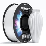 Creality Filamento PETG 1.75mm, Eccellente Flessibilità e Durata, Precisione Dimensionale +/- 0.03mm, 1kg (2,2 libbre) per Stampanti 3D, PETG Bianco