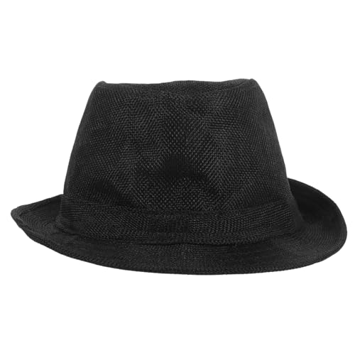 FOMIYES Fedora Hats for Boys and Elegant Black Dance Performance Hat Girth Lightweight for Comfortable Wear for Shows and Events